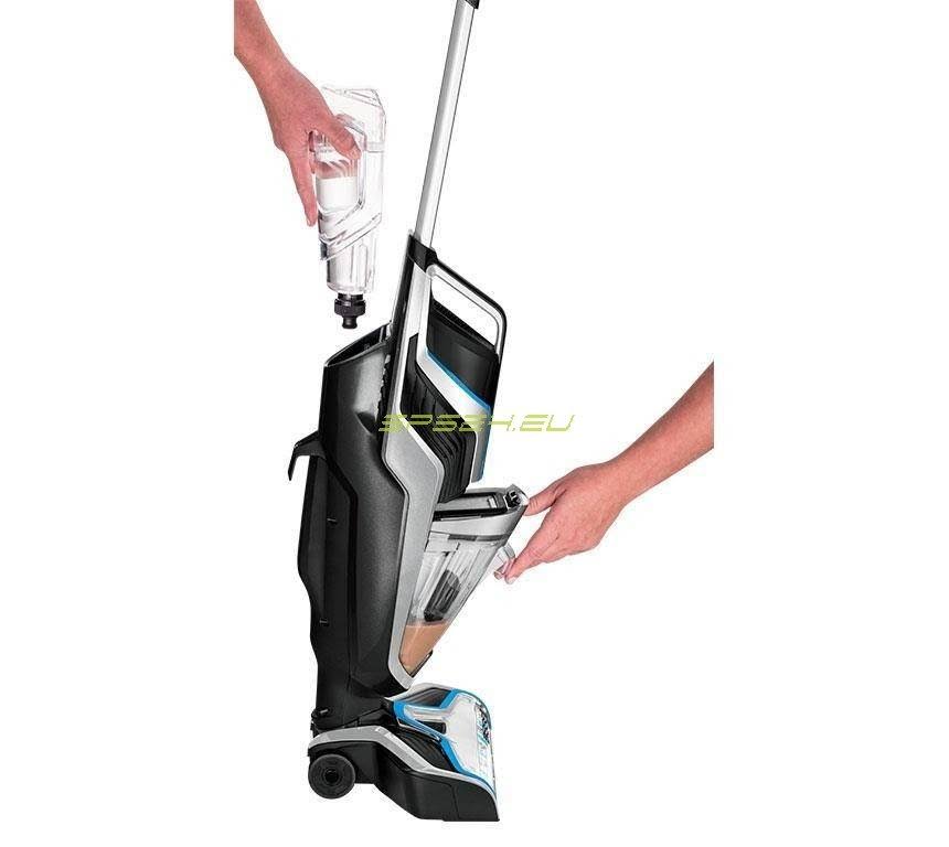 Bissell Crosswave Pet Pro Bagless Black Blue Silver 0.62 L 560 W