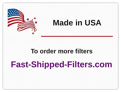 10-Pack MicroPower Guard Air Replacement Filters (Made in USA) Blue (ALL SIZE AVAILABLE)