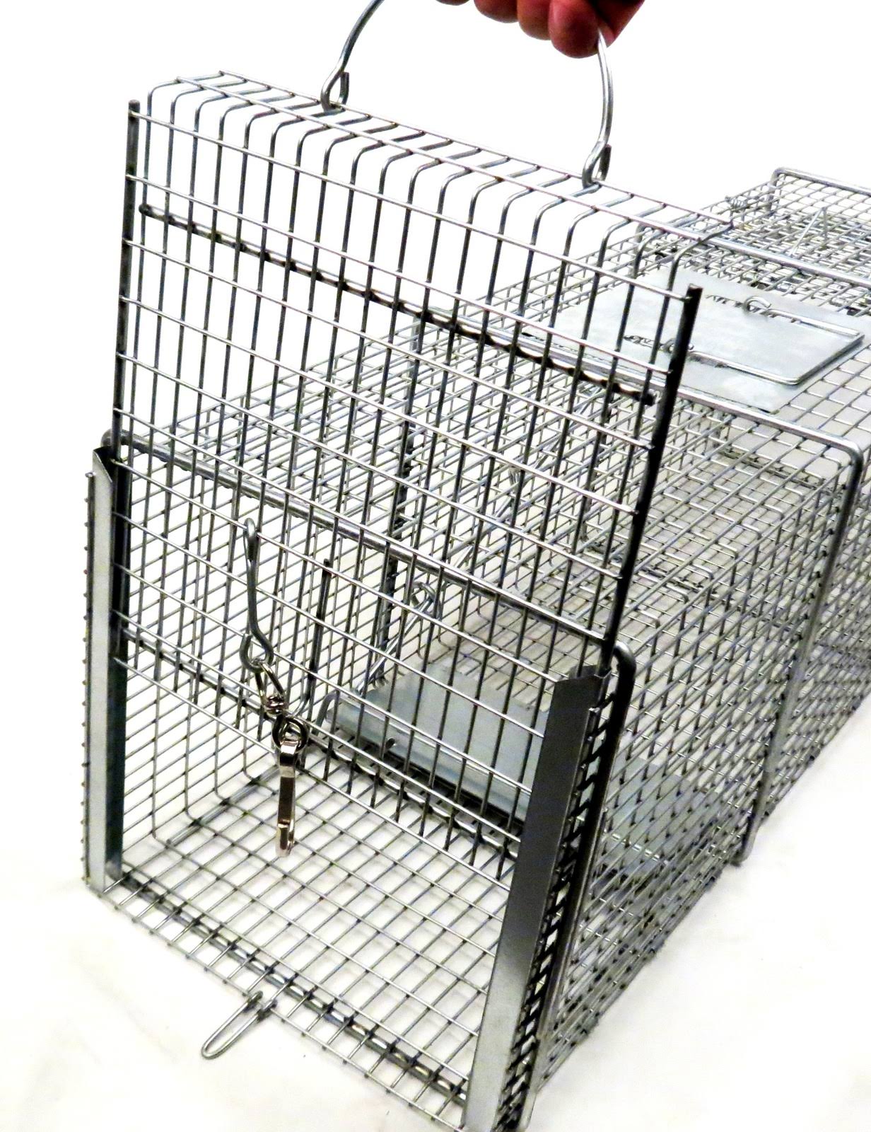 Tomahawk Live Trap Pro 1 Door Trap with Rear Sliding Access Door