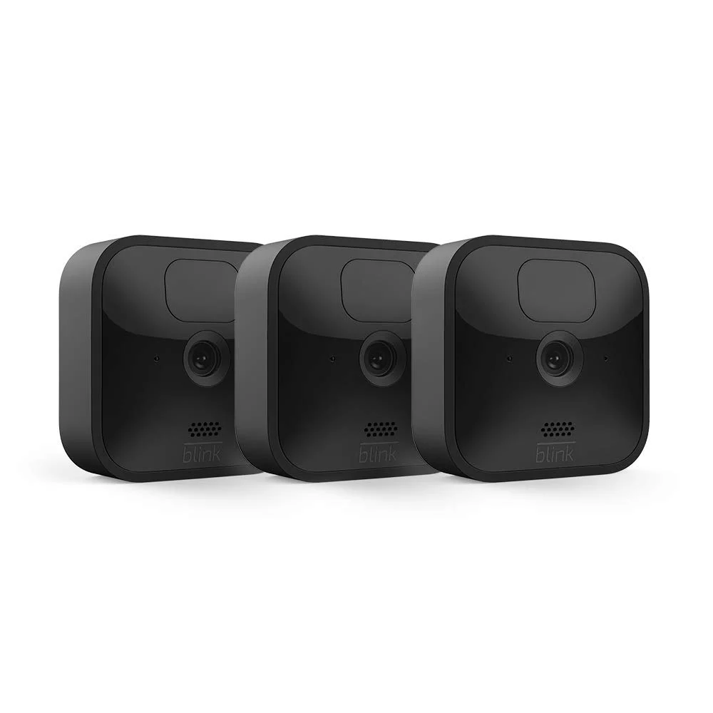 Blink_Security_Camera Outdoor Wireless, Weather Resistant HD Security Camera with 2 Year Battery - 2020 Release (3 Camera Kit)