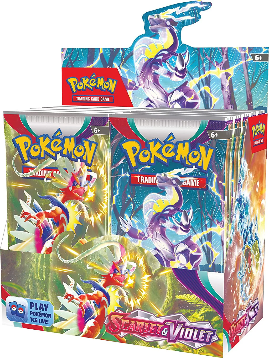 The Pokemon Company International 184-86324 TCG: Scarlet & Violet Booster Display Box (36 packs)