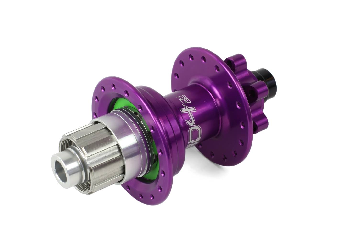 Hope Pro 4 DH MTB Rear Hub - 32H - 142mm x 12mm Axle - Purple