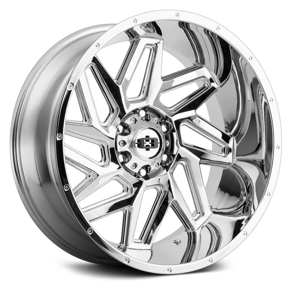 Vision Spyder Wheel 20x10 8x165.1 -25mm Chrome