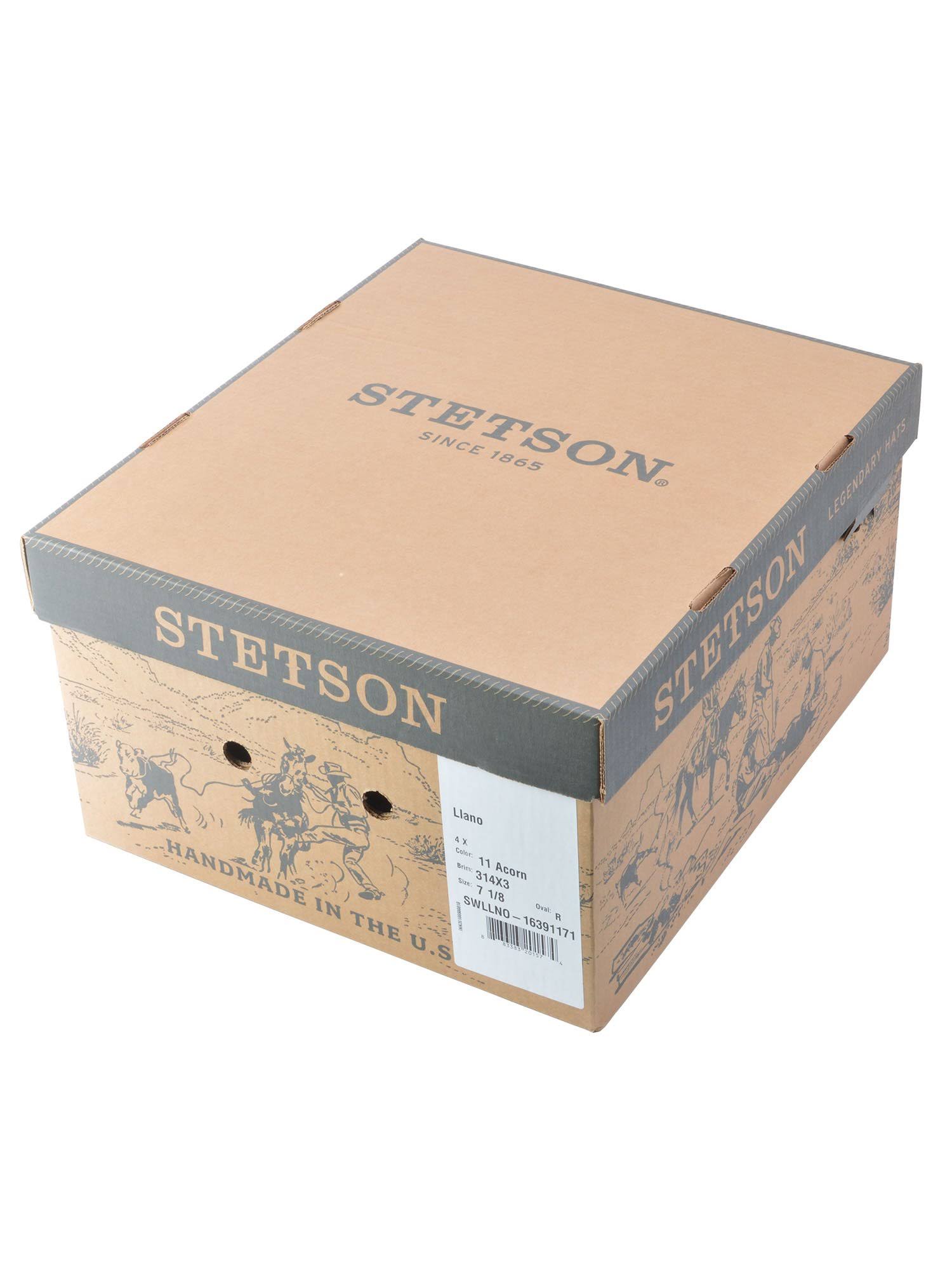 Stetson Llano Wool Western Hat in Acorn SWLLNO-163911