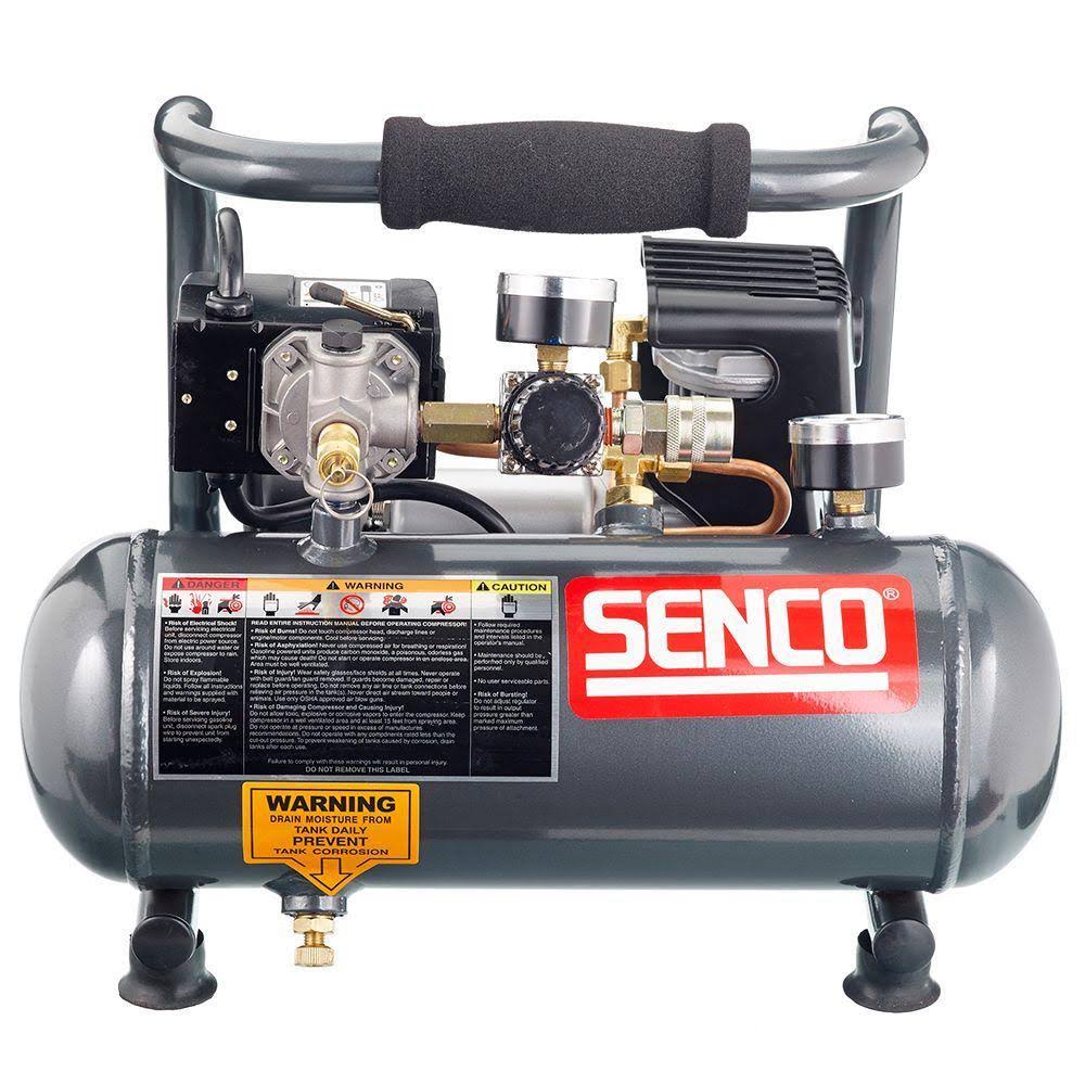 Senco PC1010 1 Gallon 1/2 HP Direct Drive Portable Electric Air Mini Compressor