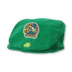 St Pat's Cap w/ Shamrock w/ Custom Heat TRANSFER - Green