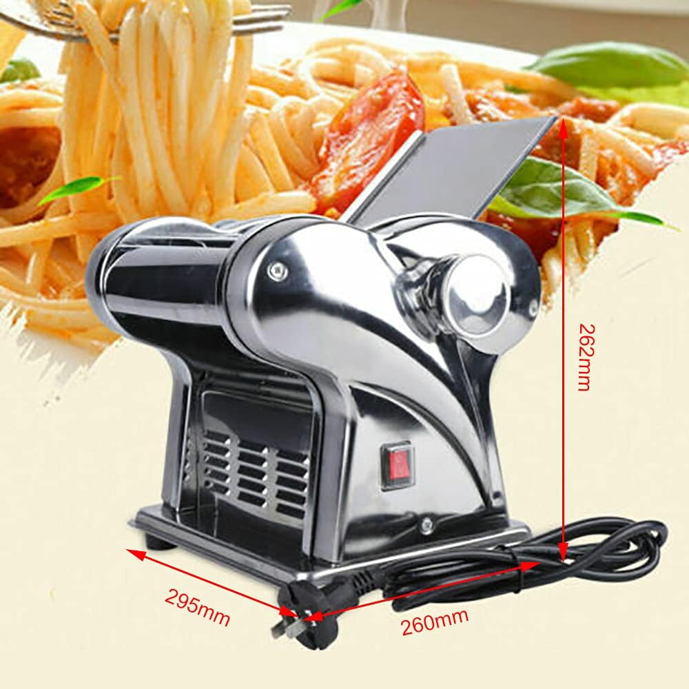 Commercial Electric Noodle Machine Pasta Maker Dough Roller Sheeter Stainless Steel Electric Noodle Machine For Commerical/Home