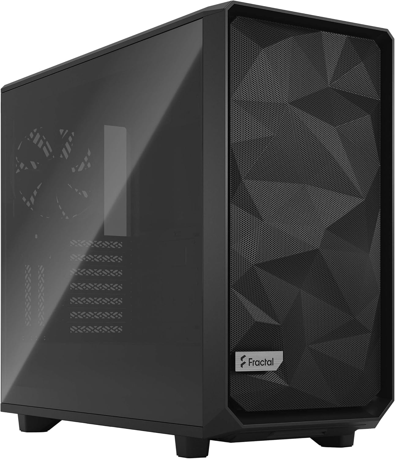 Fractal Design Meshify 2 Black ATX Flexible Light Tinted Tempered Glass Window Mid Tower Computer Case