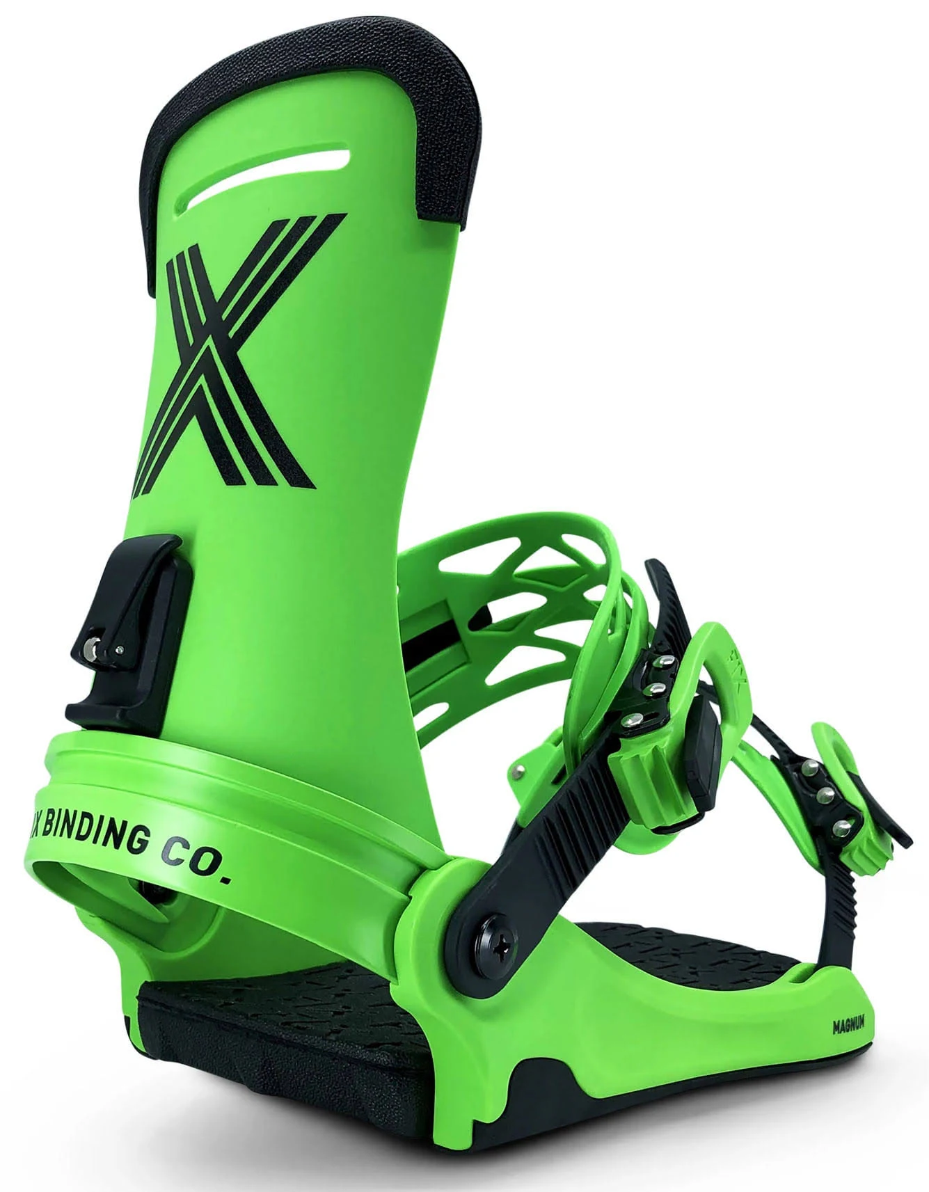 Fix Magnum Snowboard Binding 2021 Lime Medium