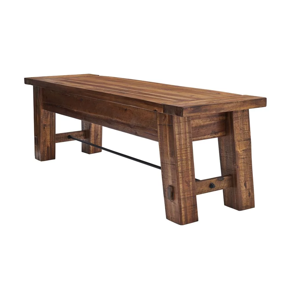 Alaterre Durango 60"L Wood Entryway/Dining Bench