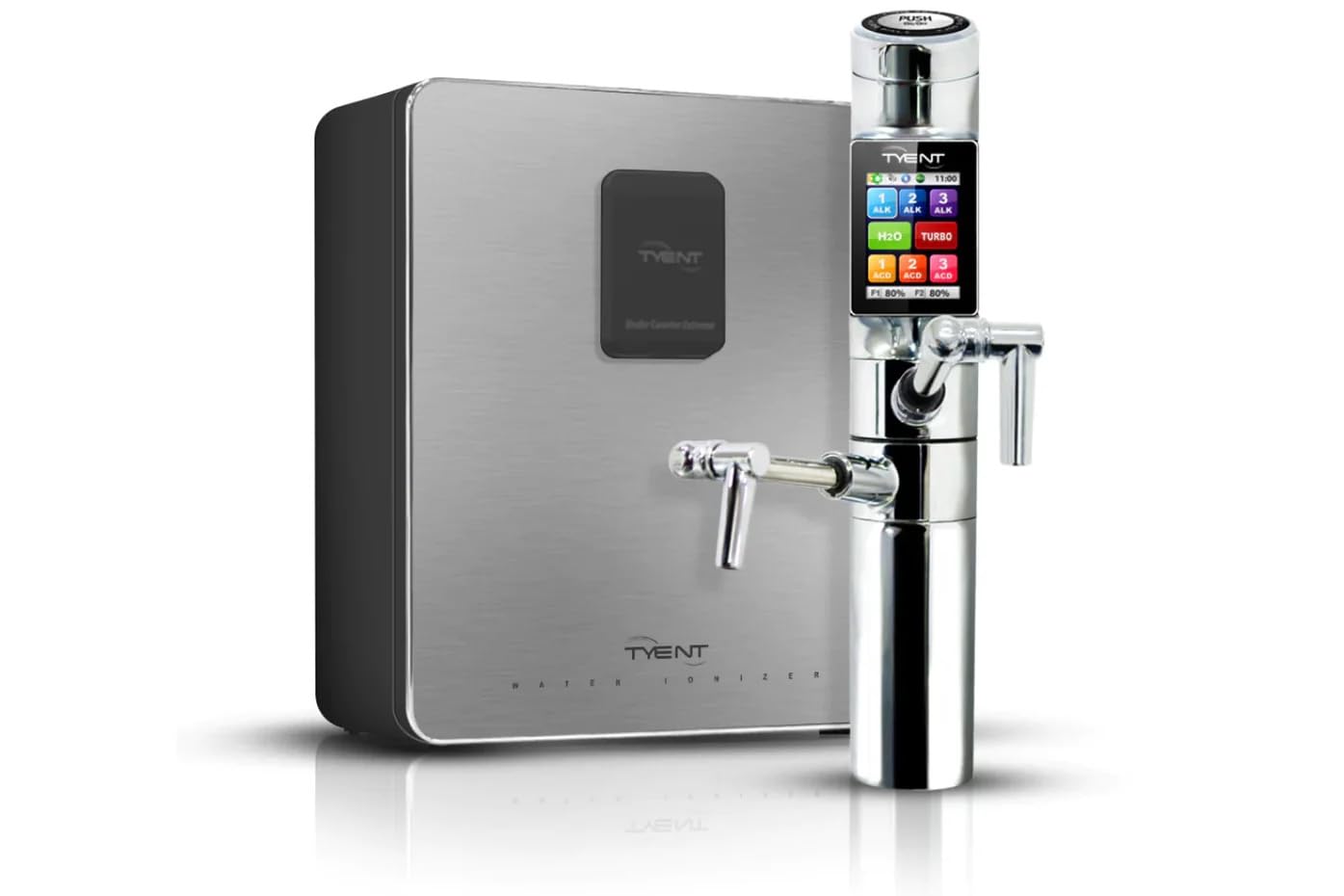 Tyent UCE 13 Plate Turbo Hydrogen Alkaline Water Ionizer Purification System - Revolutionize Hydration & Wellness Goals - Advanced Dual Filtration - Touchscreen Interface & Durable Design