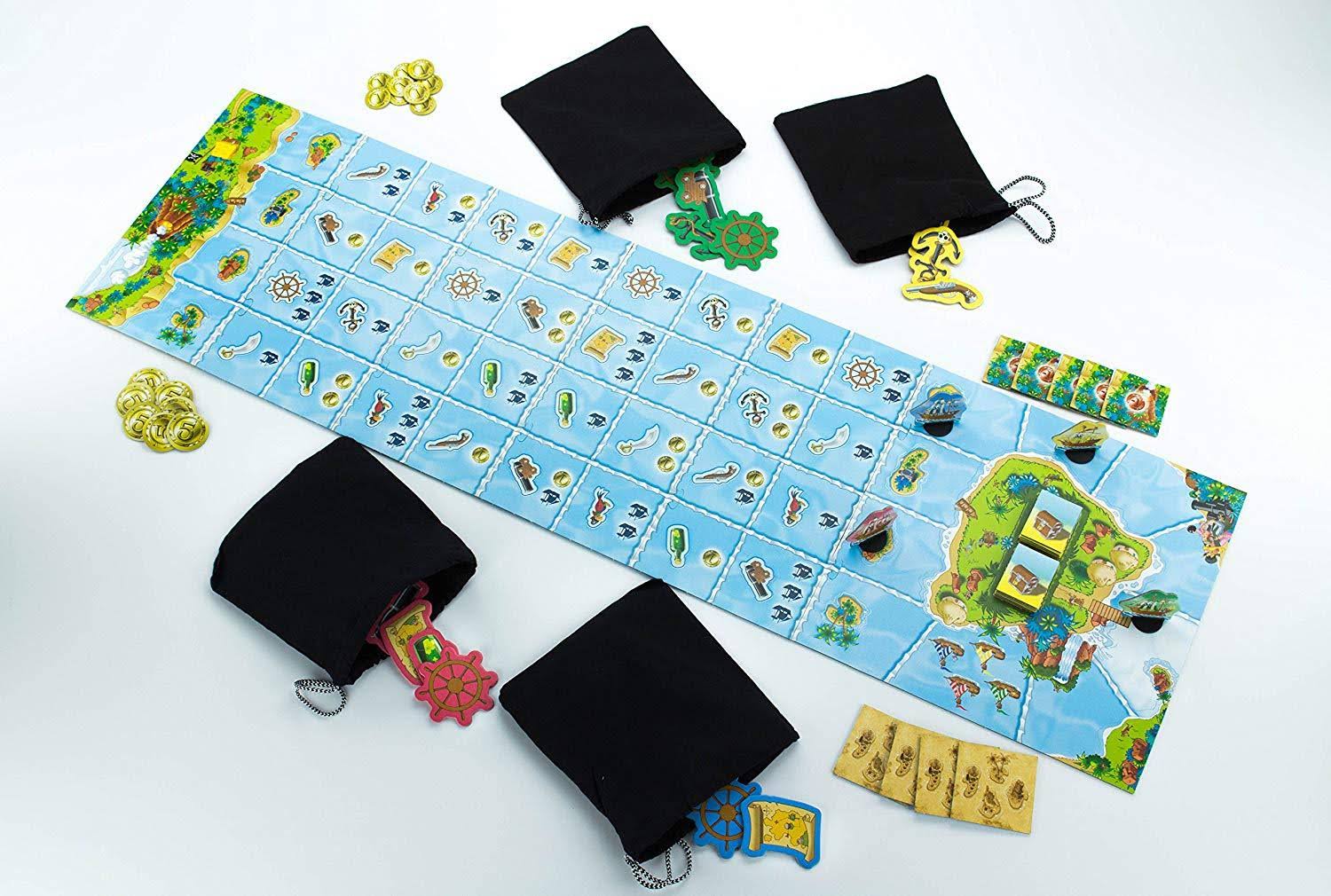 Queen Games Captain Silver - Family Board Game (2-4 Player)