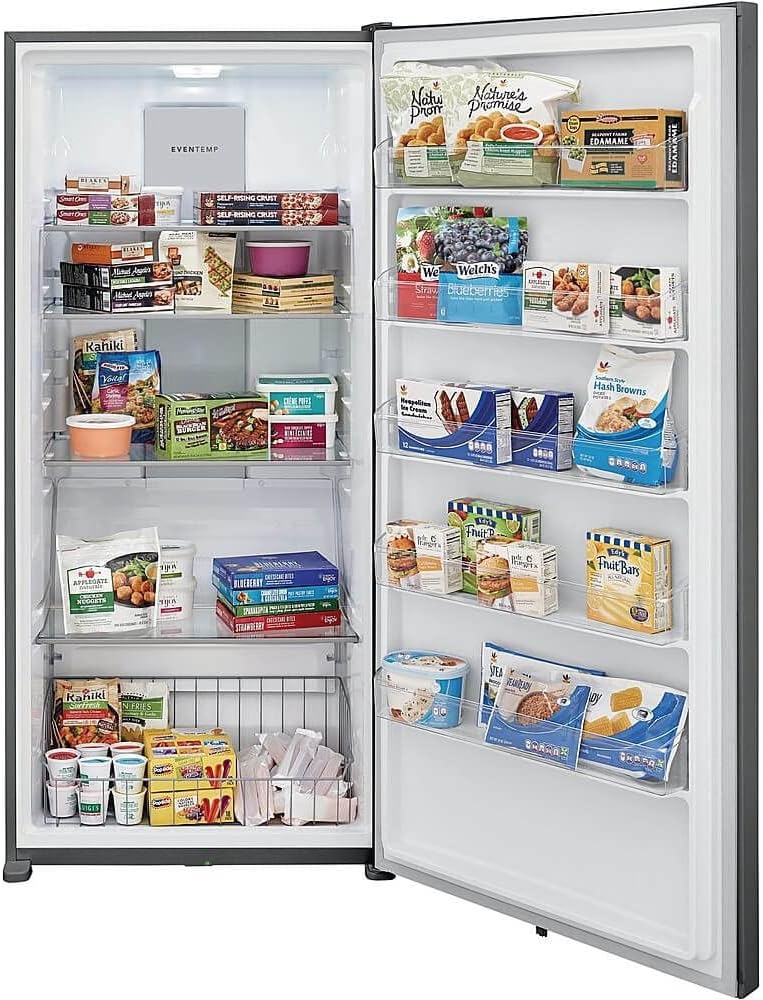 Frigidaire FFUE2024AN 20.0 Cu. Ft. Carbon Black Garage Ready Upright Freezer