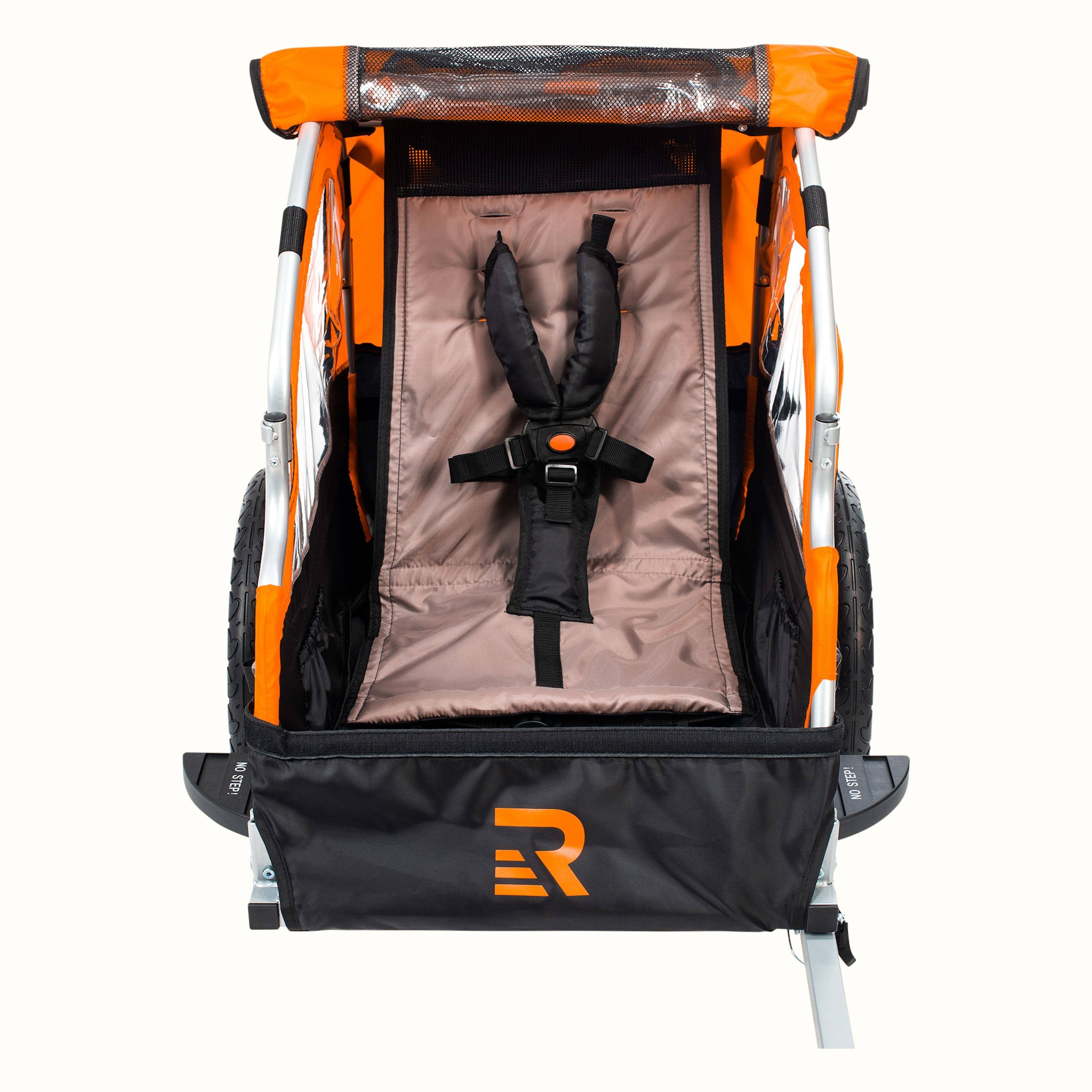 Retrospec Rover One Passenger Children&s Foldable Bike Trailer