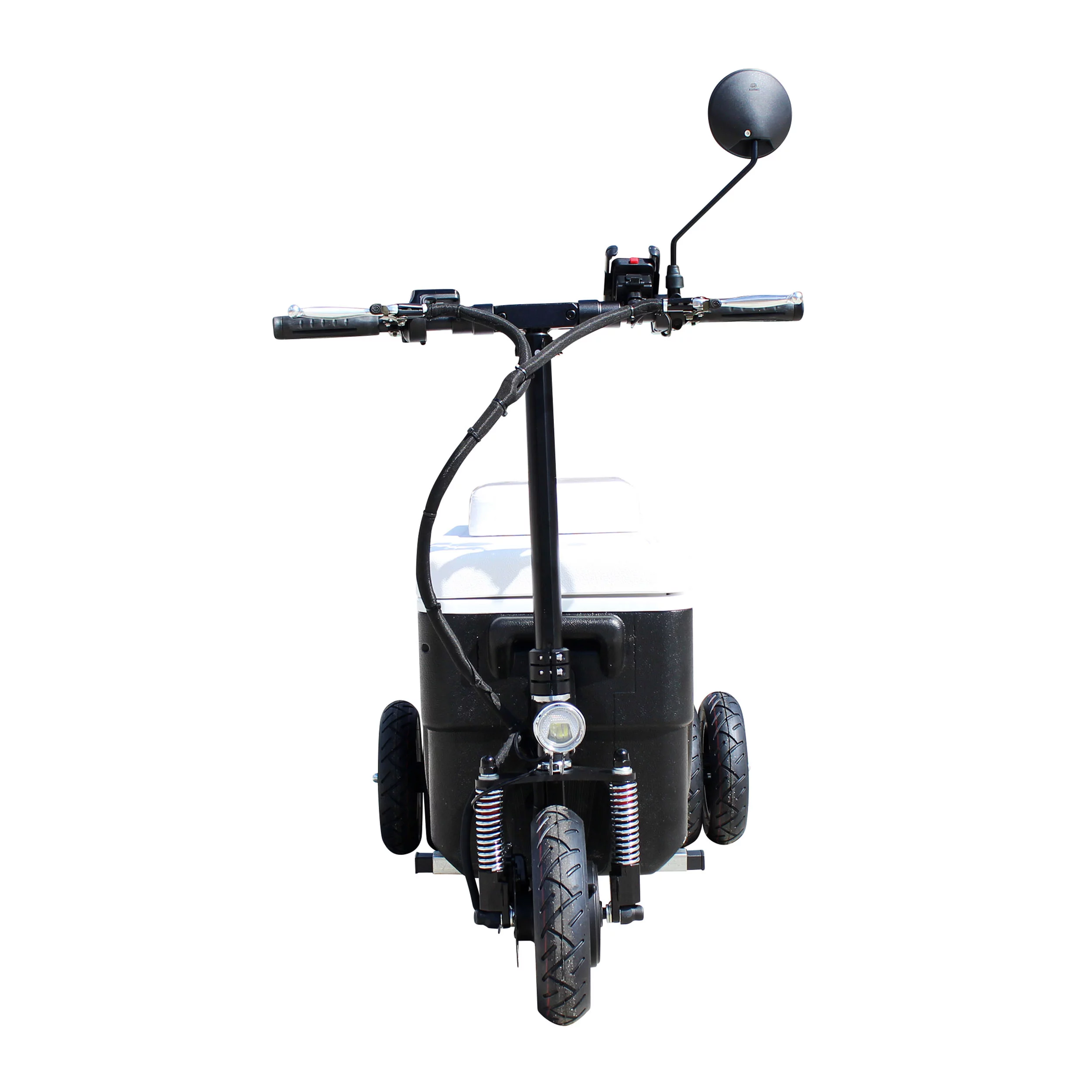 Cruzin Cooler CZ-HB SPORT-X DUALLY Motorized Ice Chest Scooter, 13 MPH Top Speed