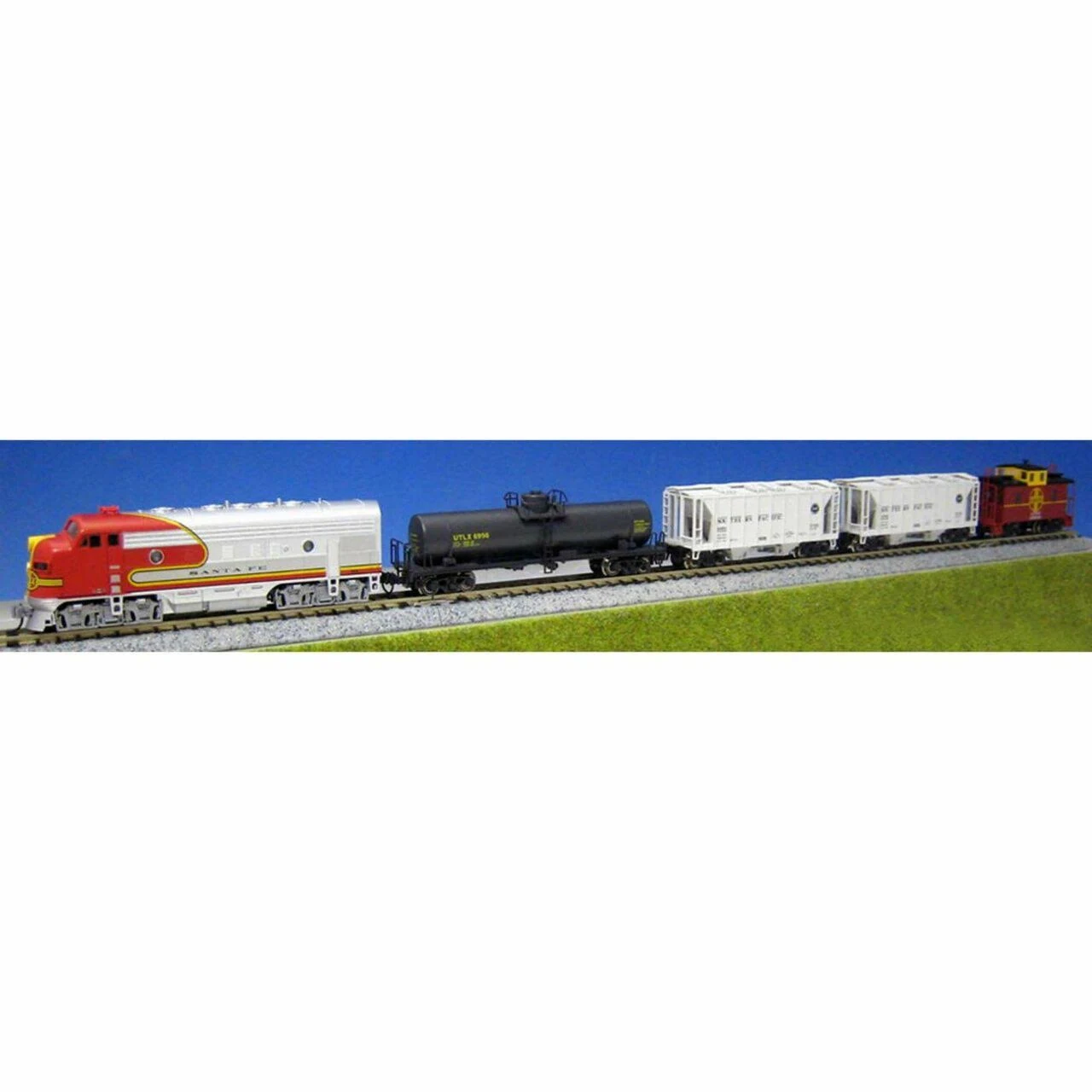 Kato 106-6271 N F7 SF Freight Train Set