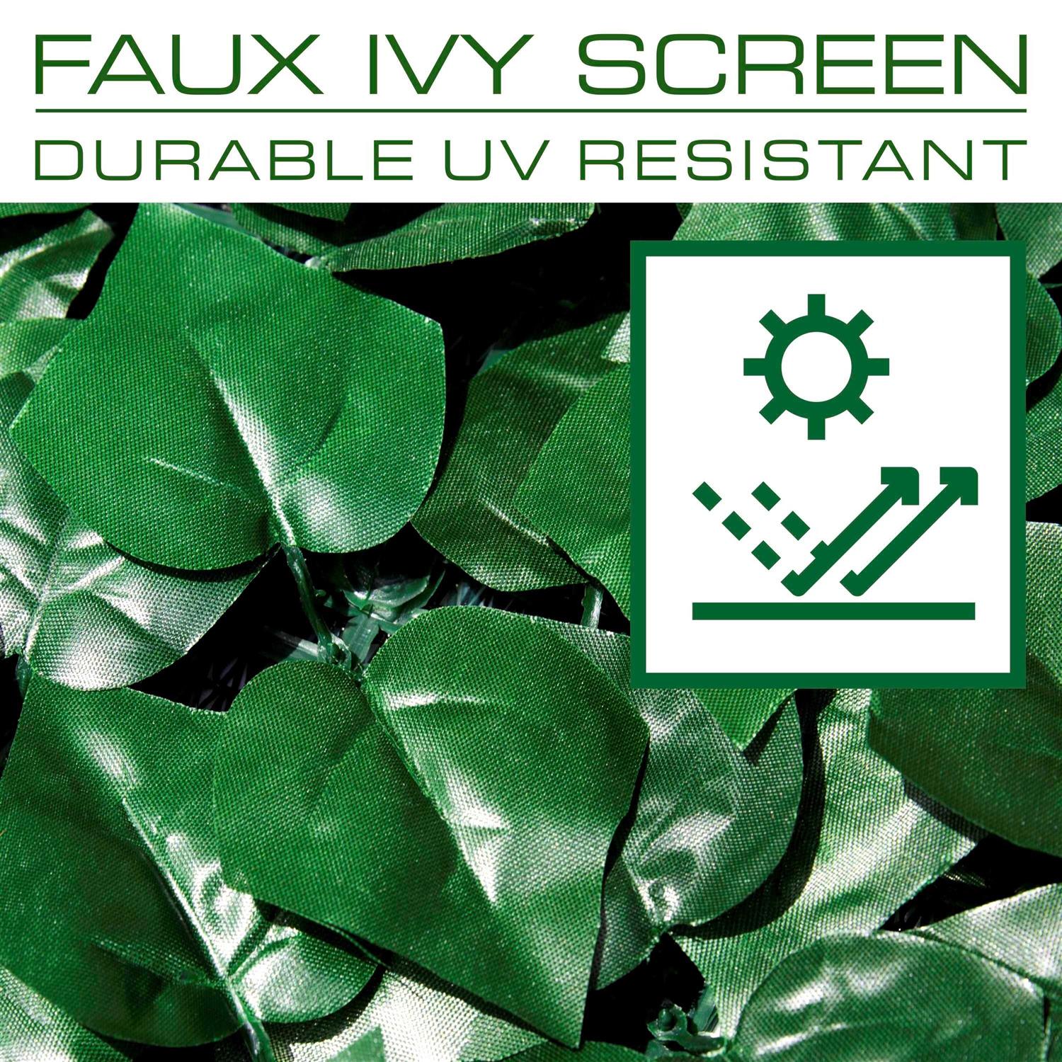 ColourTree Faux Ivy Leaf Vines Indoor/Outdoor Privacy Fencing Roll - Shop Hardware Tools Online Store