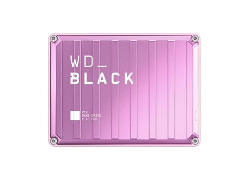 WD_BLACK 5TB P10 Game Drive, Portable External Hard Drive, Works with Playstation, Xbox, & PC - WDBA3A0050BBK-WESN