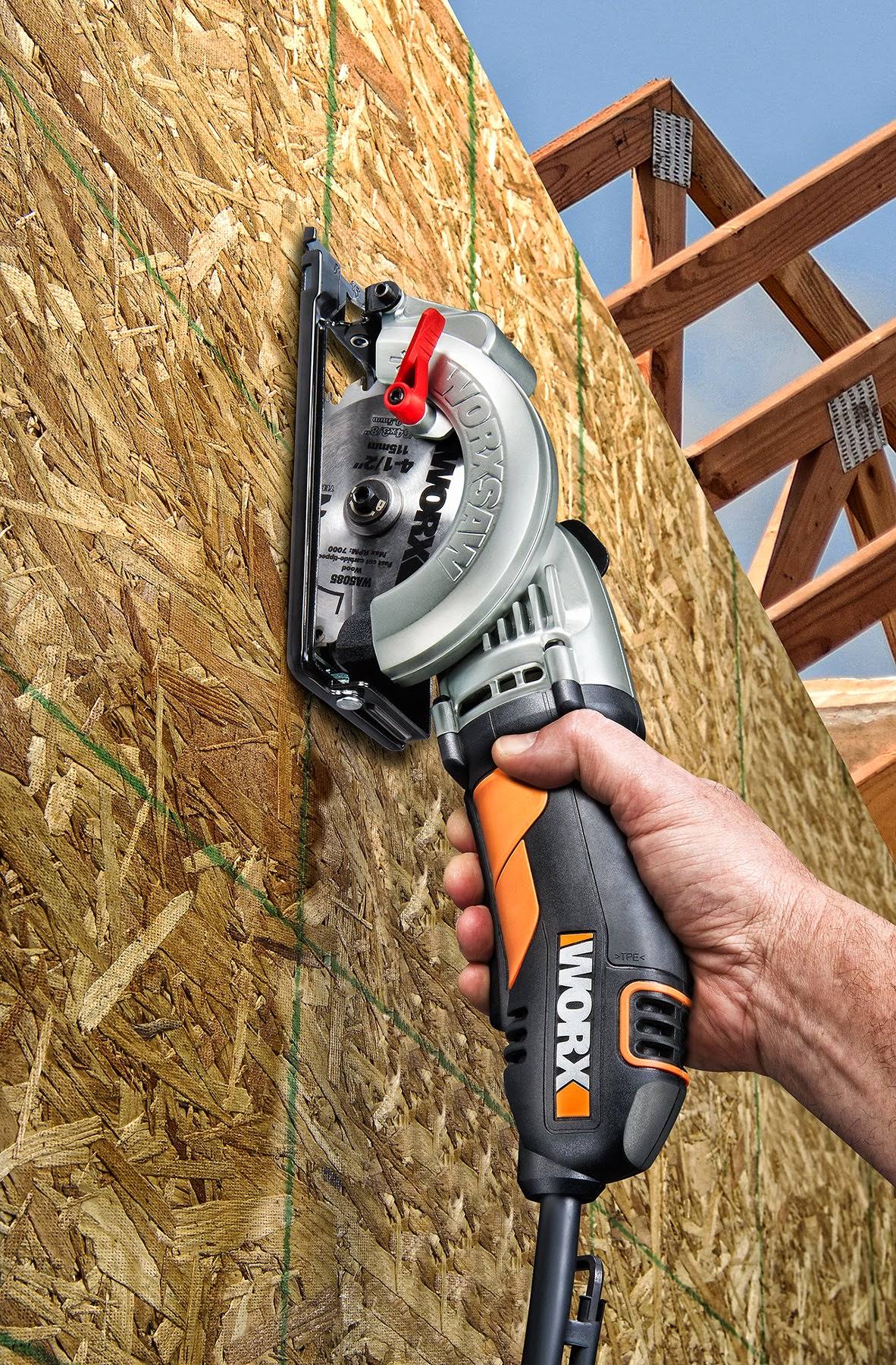 Worx Worxsaw 4-1/2x22 Compact Circular Saw - Wx429l
