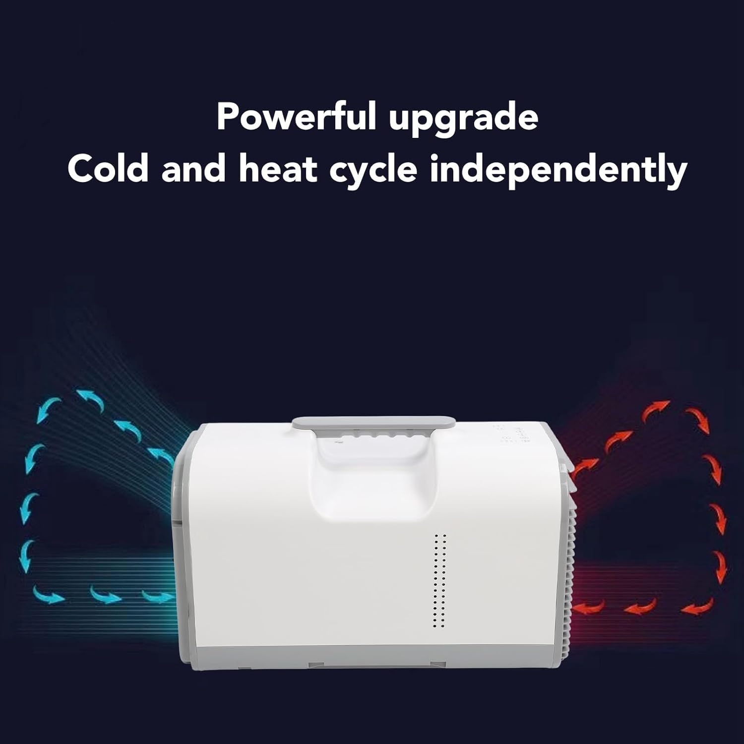 Portable Air Conditioner, Multifunctional Portable Air Conditioner Fan, Reliable and Energy Efficient for Outdoor Camping (US Plug 110V)