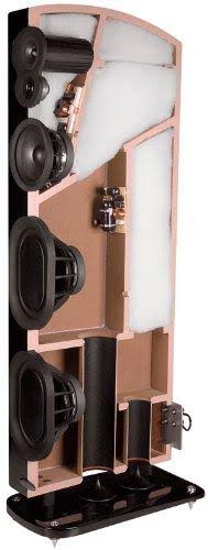 Polk Audio LsiM707 Floor-Standing Speaker - Mahogany