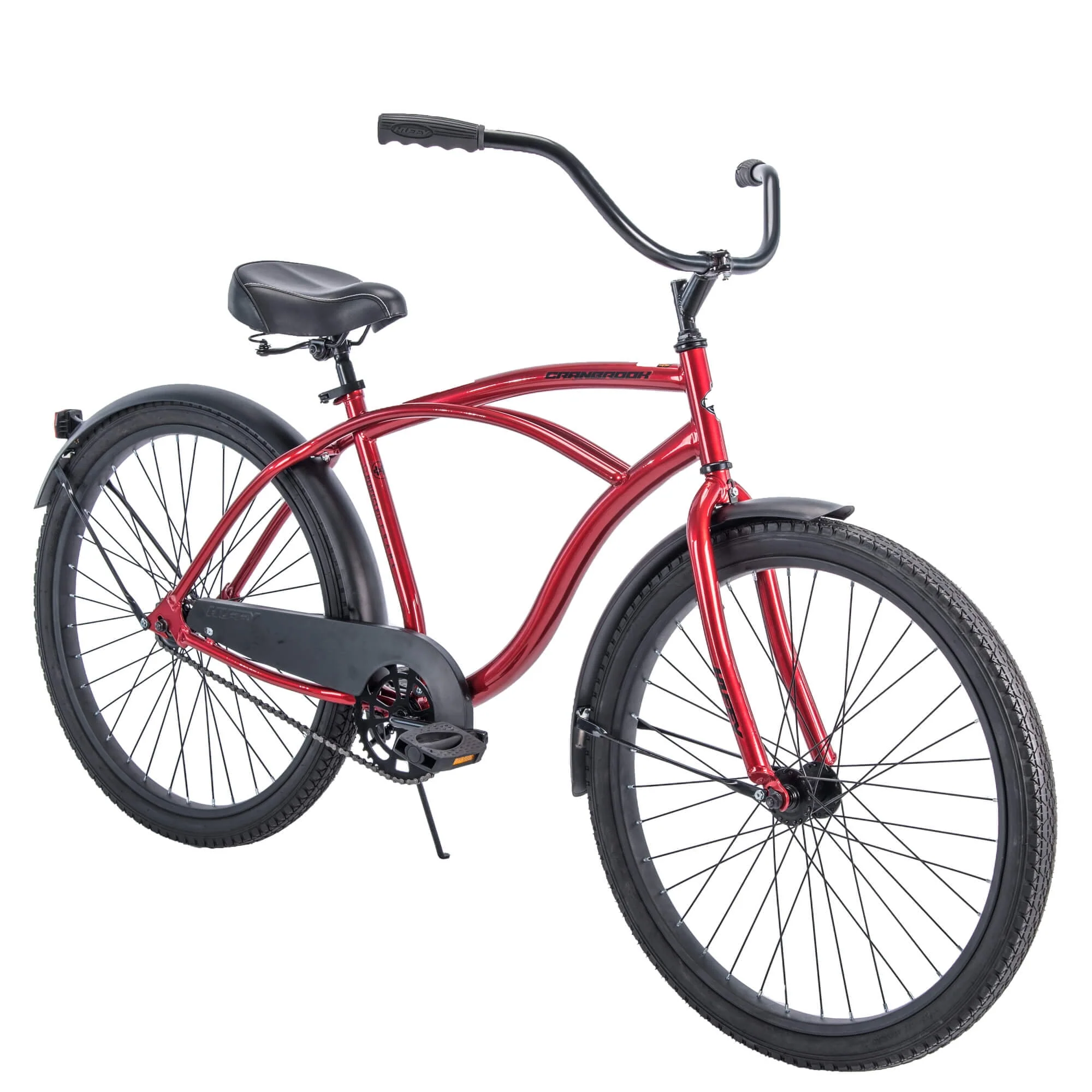 Huffy 26 Inch Cranbrook Men's Comfort Cruiser Bike, Matte Blue