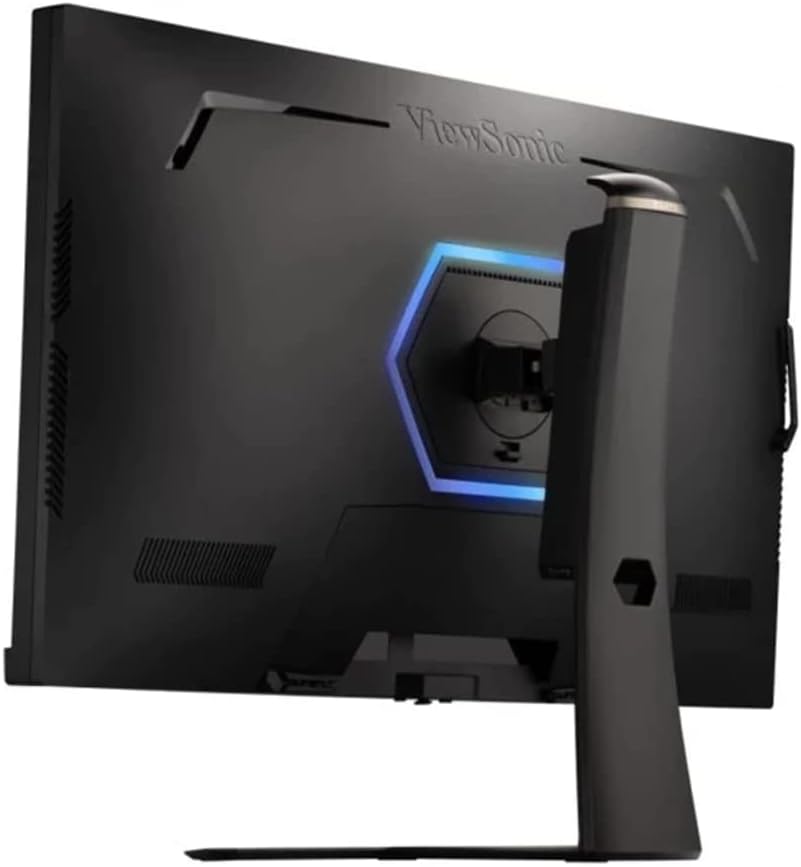 ViewSonic ELITE XG321UG 32 Inch 4K IPS 144Hz Gaming Monitor with G-Sync, Mini LED, Nvidia Reflex, HDR1400, Advanced Ergonomics, HDMI and DP for Esports,Black