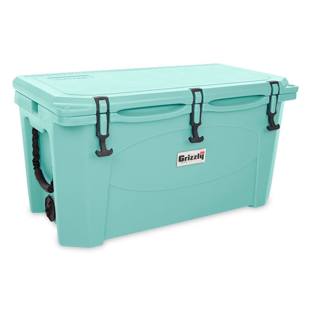 Grizzly Coolers G75W 75-Quart Rotomolded Cooler - White