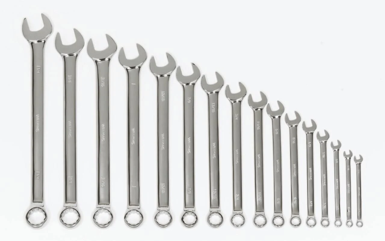 Williams 11009 Combo Wrench Set,16 Pcs.