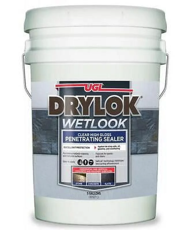 Drylok Clear Latex Concrete and Masonry Sealer 5 gal - Curated Treasures Market