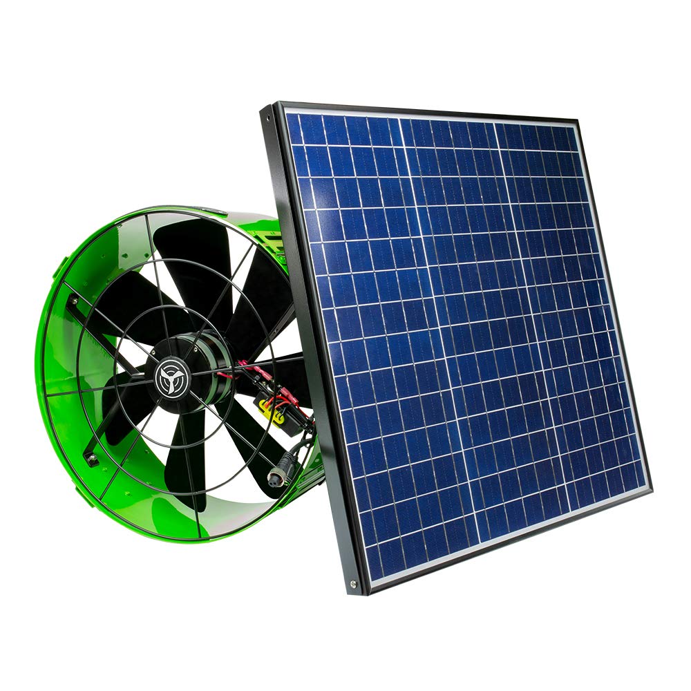 QuietCool 40 Watt Solar Powered Roof Mount Attic Fan