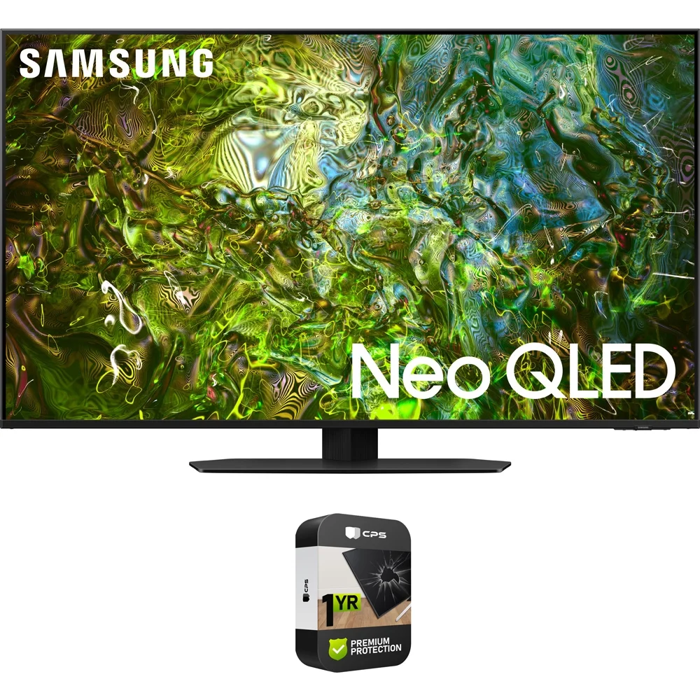 Samsung QN65QN90DA 65 Inch Neo QLED 4K Smart TV (2024) Bundle with 1 YR CPS Enhanced Protection Pack - Curated Treasures Market