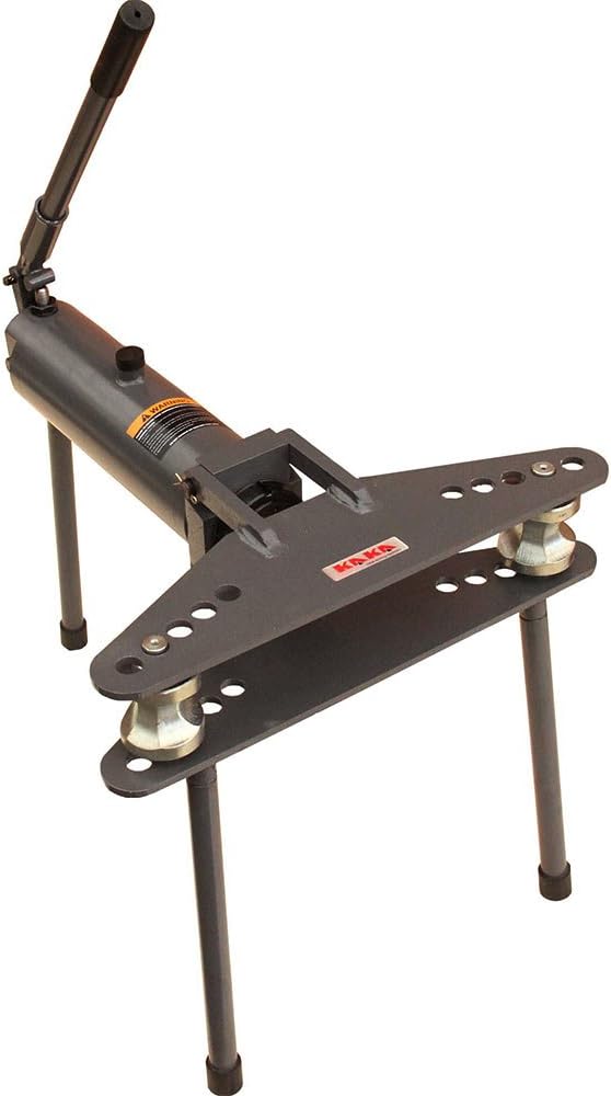 KAKA Industrial Heavy-Duty Hydraulic Roll Cage Tube Bender, Solid Construction and High Precision Metal Tube Bender (HB-8)