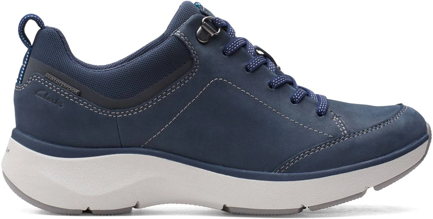Clarks Wave 2.0 Lace Navy (Size: 8, Width: N)