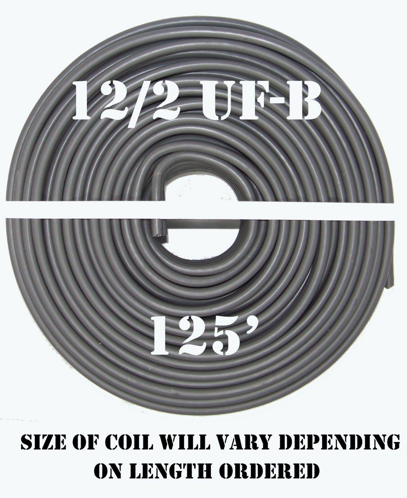12/2 UF-B x 125' Southwire Underground Feeder Cable