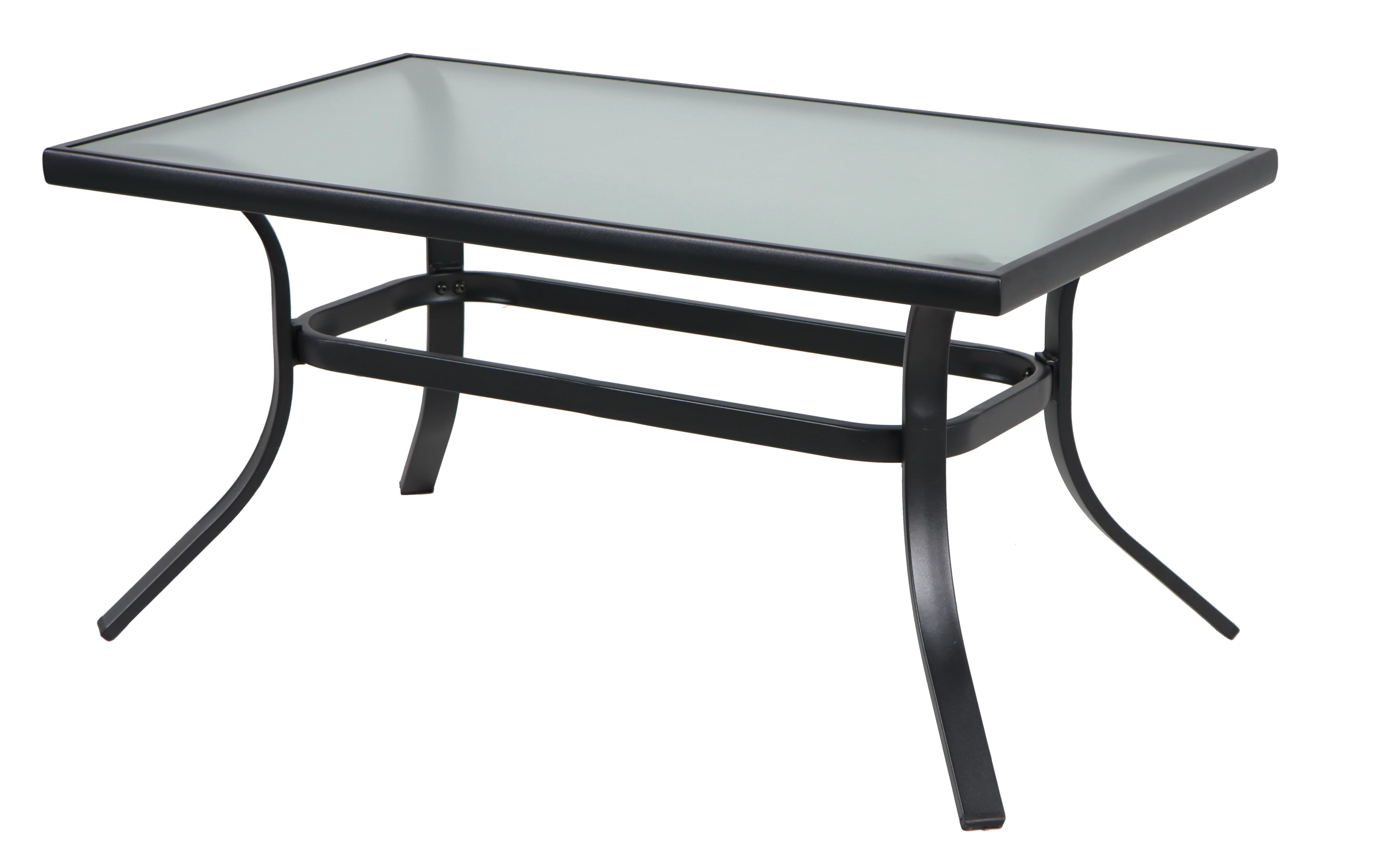 Mainstays Stanton 4-Piece Steel Outdoor Patio Conversation Set, Red