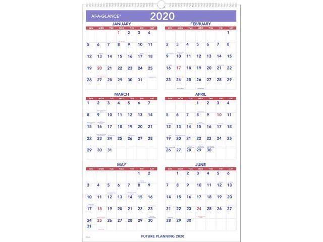 At-a-glance 2019 Monthly Wall Calendar