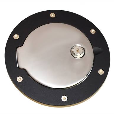All Sales 6058GKL Race Style Billet Fuel Door