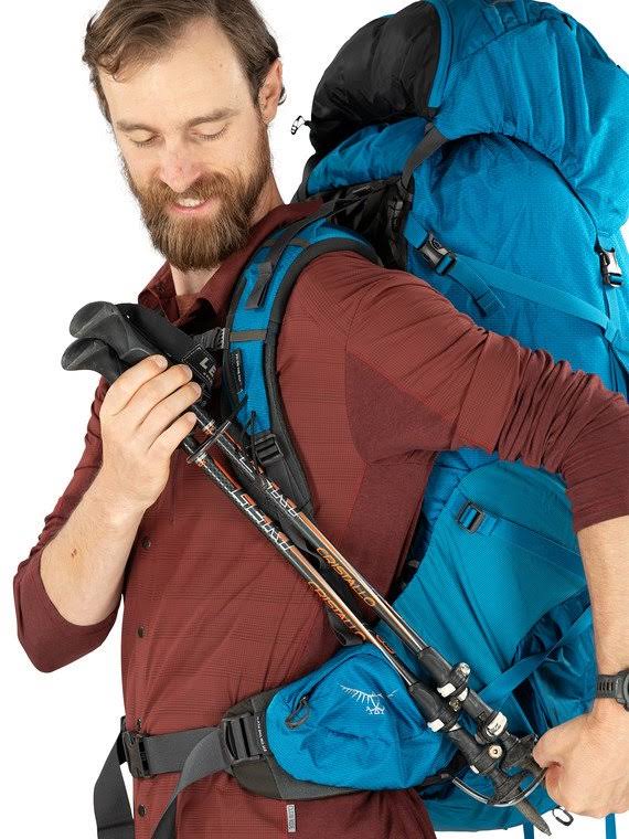 Osprey Aether Plus 60, Black / S/M