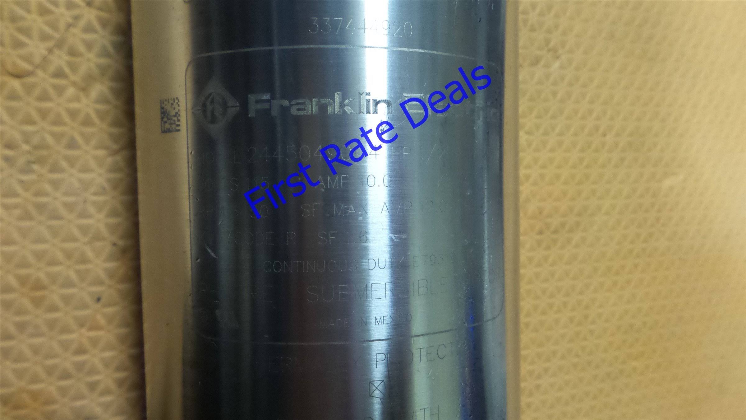 Dayton 1LZR4 Pump,Deep Well,2 Wire,10GPM,1/2HP,115V
