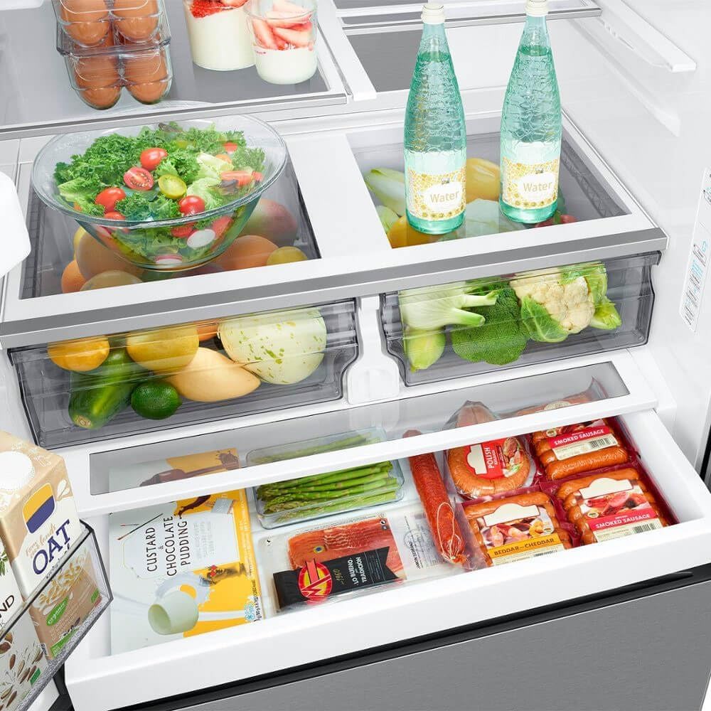 SAMSUNG RF32CG5400SR 31 Cu. Ft. Stainless Steel 3-Door French Door Refrigerator