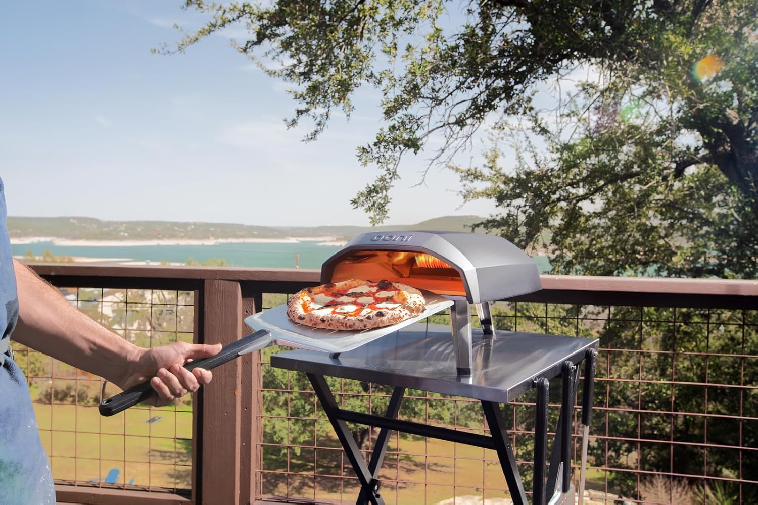 Ooni Koda 12 Gas Pizza Oven – 28mbar Propane Outdoor Pizza Oven, Portable Pizza Oven For Fire and Stonebaked 12 Inch Pizzas, With Gas Hose & Regulator, Countertop Pizza Maker, Outdoor Pizza Cooker