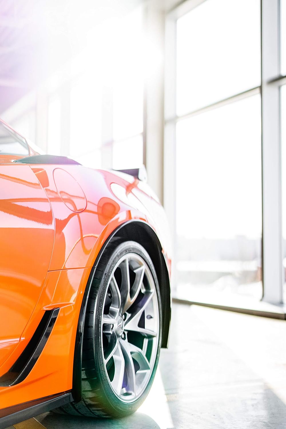 ACS Composite C7 Corvette ZR1, Z06, Grand Sport Rear Quarter Extensions | Painted Carbon Flash Black | 45-4-257