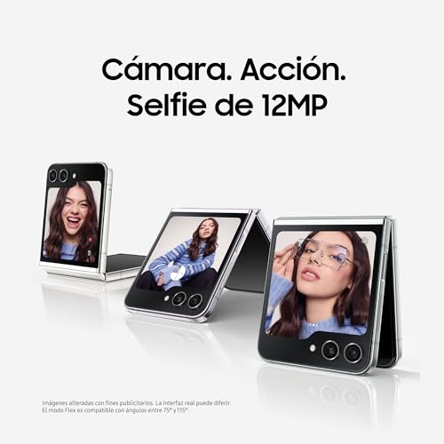 SAMSUNG Galaxy Z Flip5 Smartphone 5G SM-F731B Single Sim+ ESim EU/UK Model 8GB Ram, 256GB Storage International Version