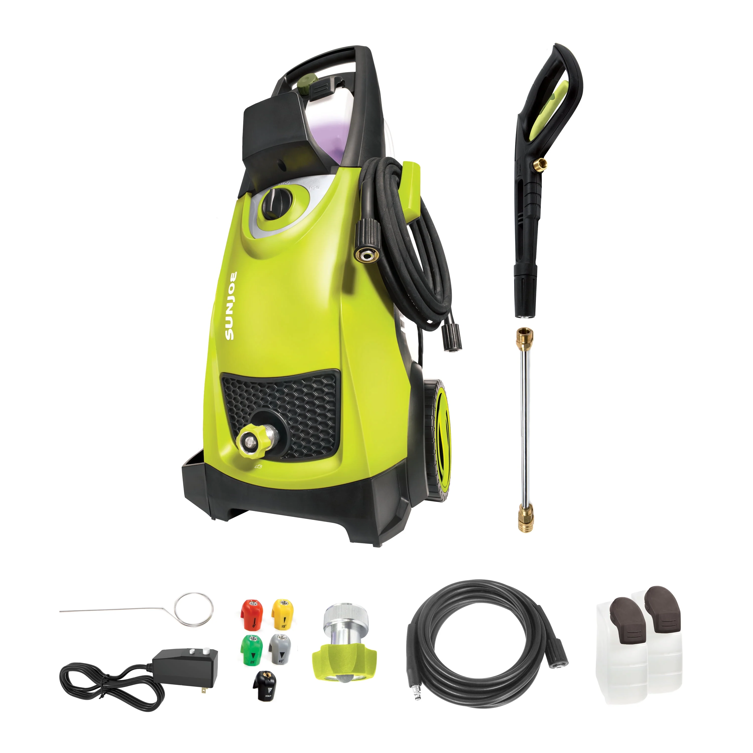 Sun Joe SPX3000 Electric Pressure Washer, 14.5-Amp, Quick-Connect Tips