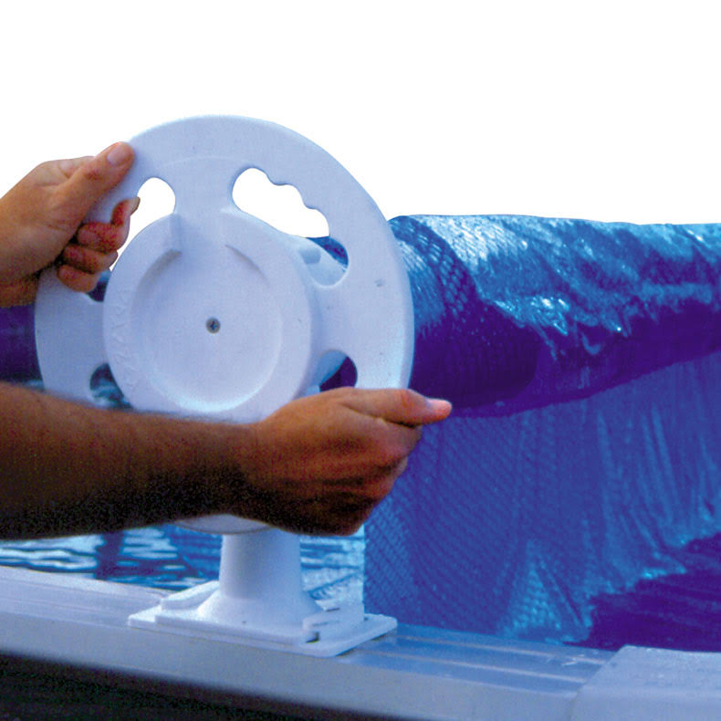 Deluxe Above Ground Solar Pool Cover Reel System, 24 ft by Doheny&s