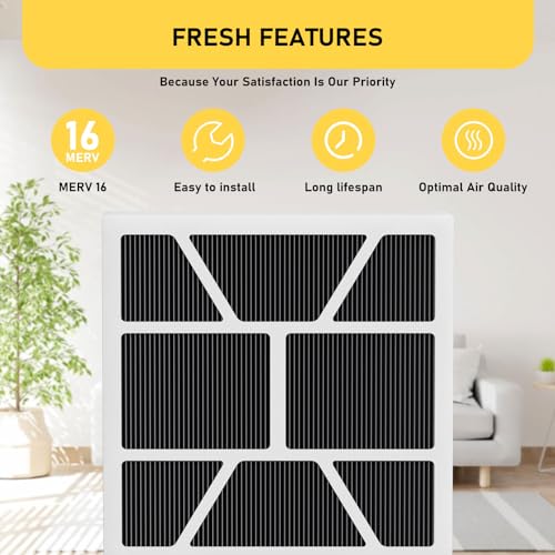 X7935 20x20x5 MERV 16 Air Filter Replacement
