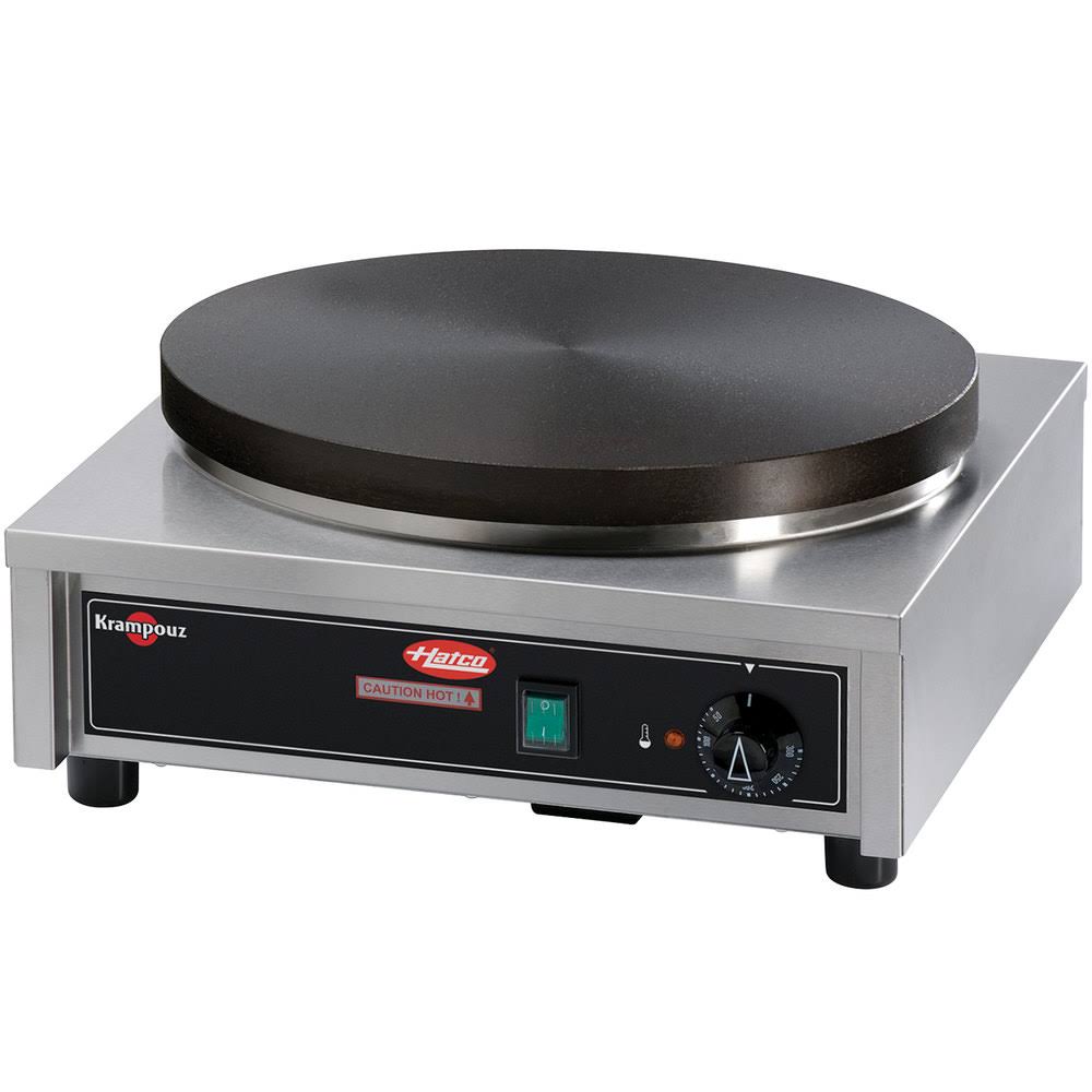 Krampouz CECIF4 17 x 18 Electric Cast Iron Crepe Maker - 3750W, 240V