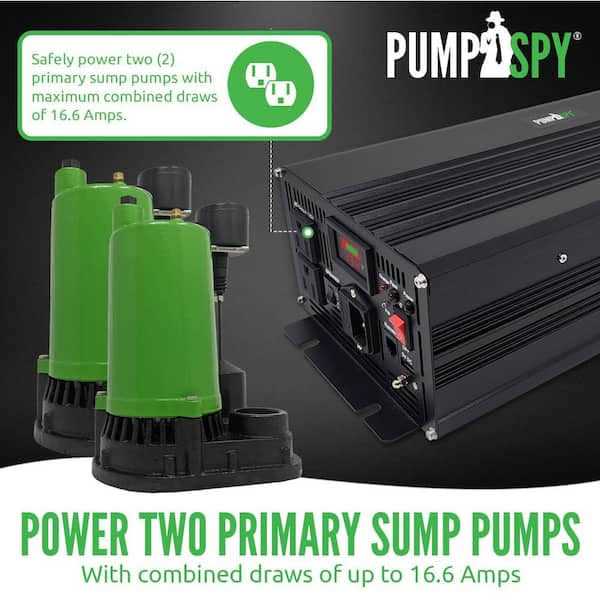 PumpSpy 2000-Watt Backup Power System for Primary Sump Pumps - Shop Hardware Tools Online Store