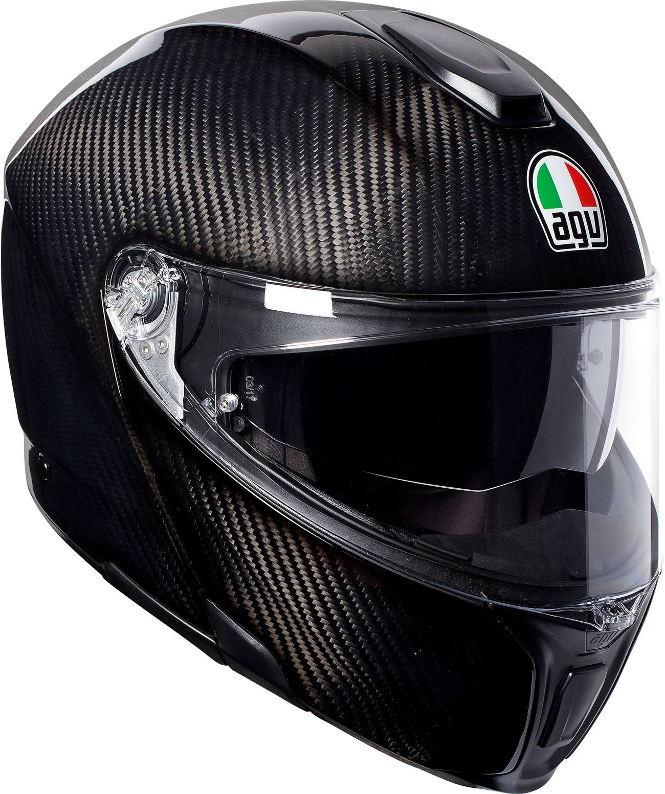 AGV Sportmodular Helmet Glossy Carbon XXL